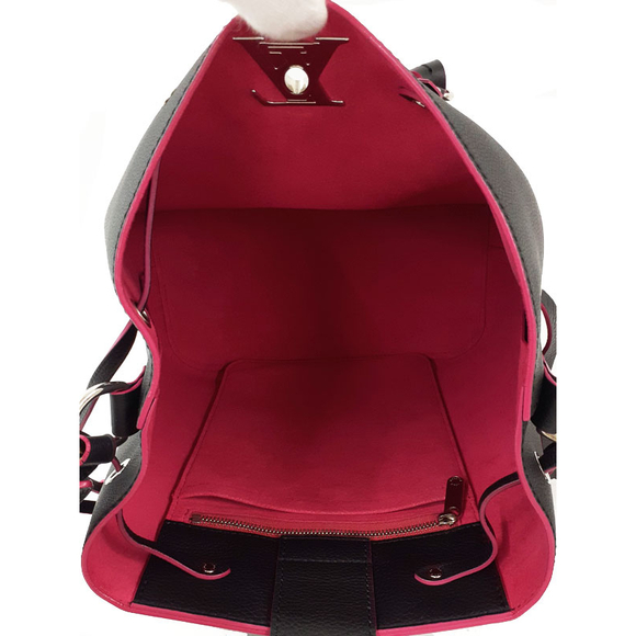 Louis Vuitton Lock Me Bucket Shoulder Bag Noir - Picture 3 of 8